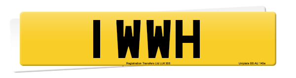 Registration number 1 WWH